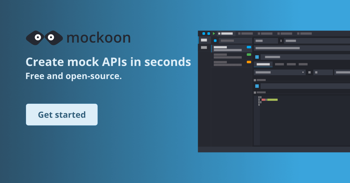 Create mock APIs in seconds with Mockoon