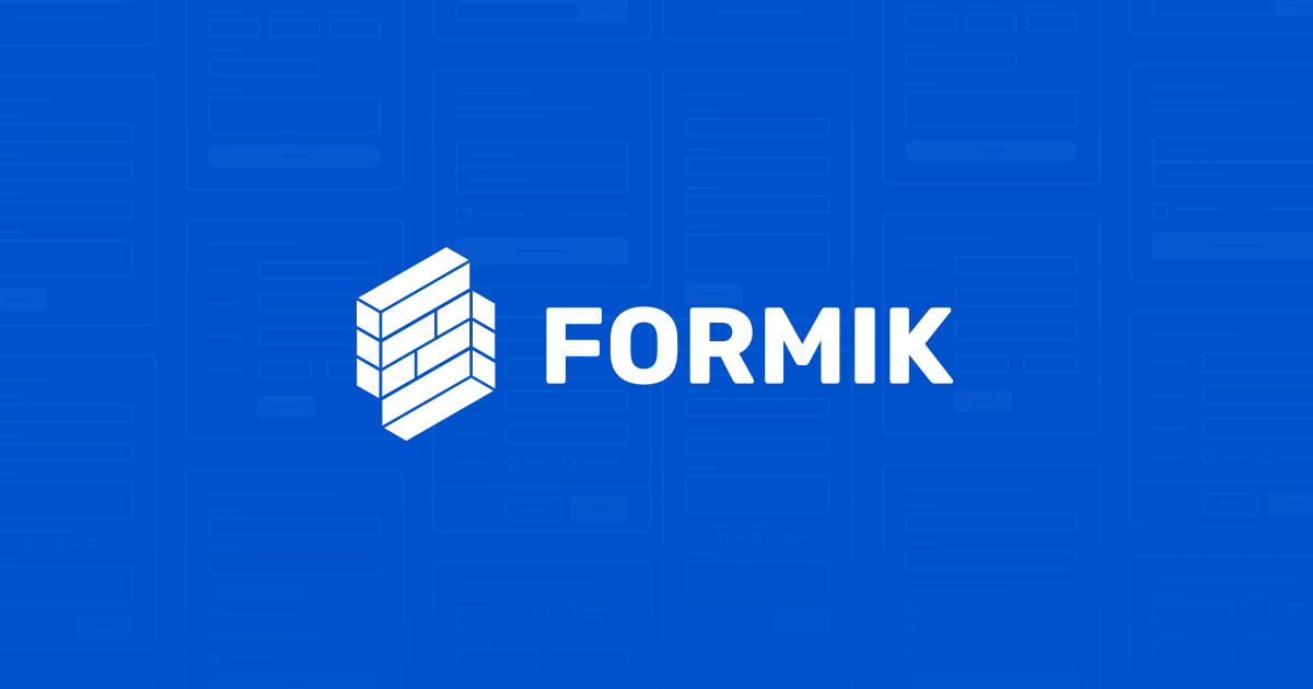 Formik: Build forms in React, without the tears