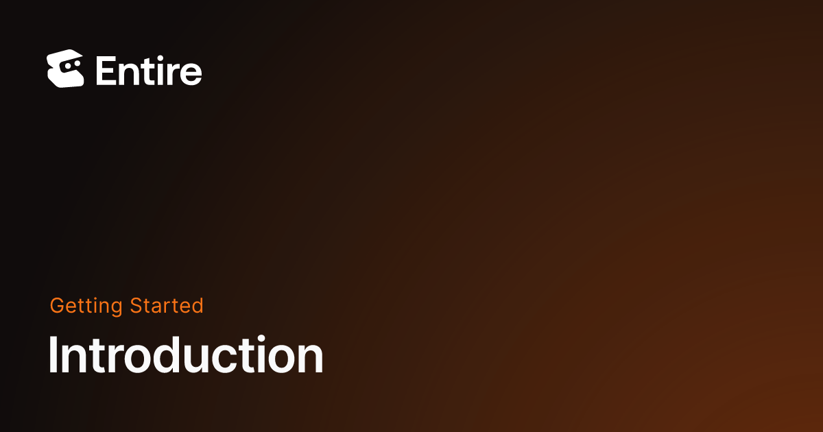 Introduction - Entire