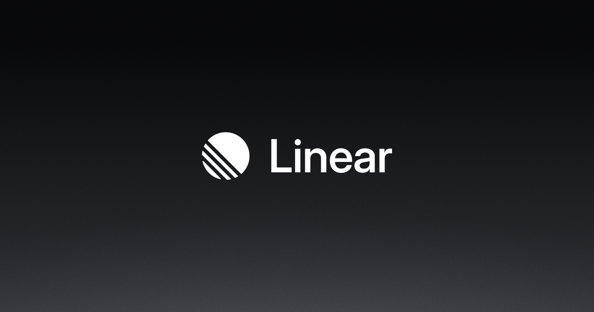 Linear – The system for product development