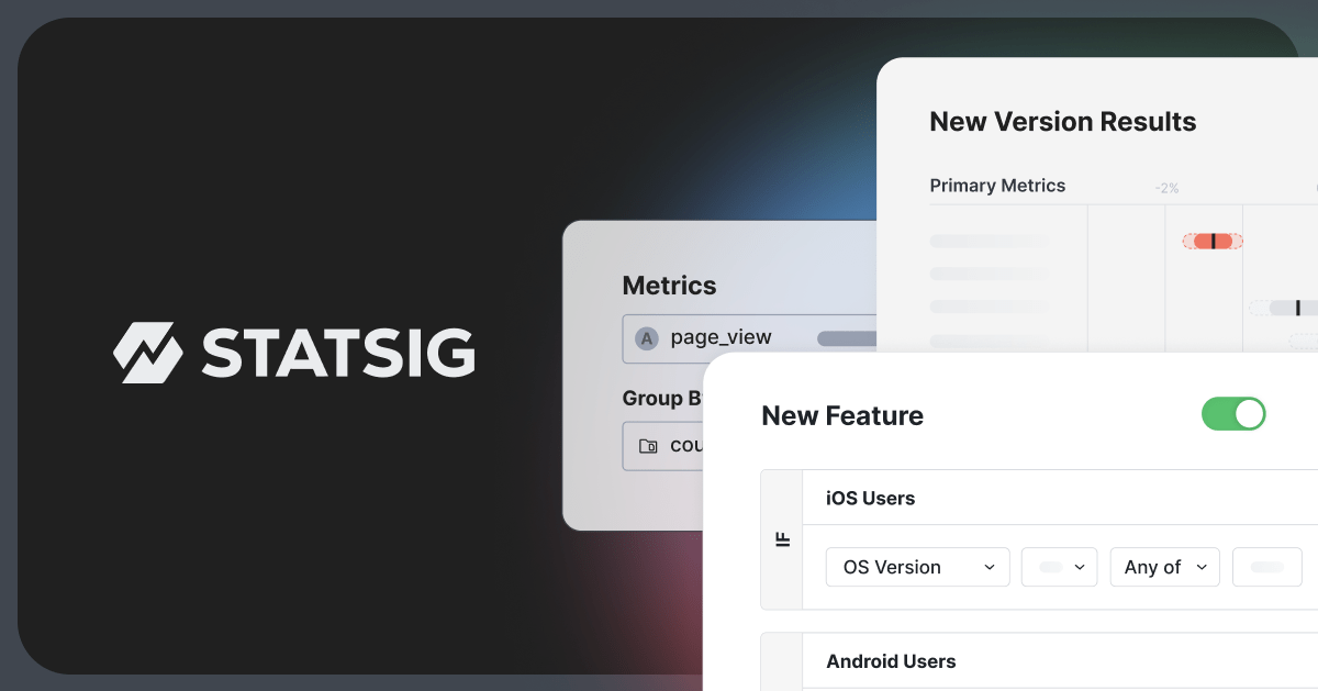 Statsig | The modern product development platform