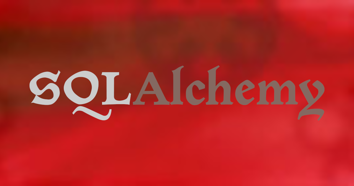 SQLAlchemy - The Database Toolkit for Python