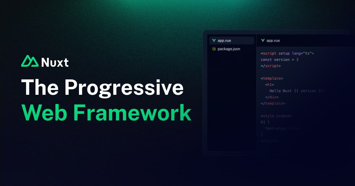 Nuxt: The Full-Stack Vue Framework